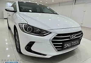 Hyundai Elantra AD 1.6 GLS AT Revcam 2016 White